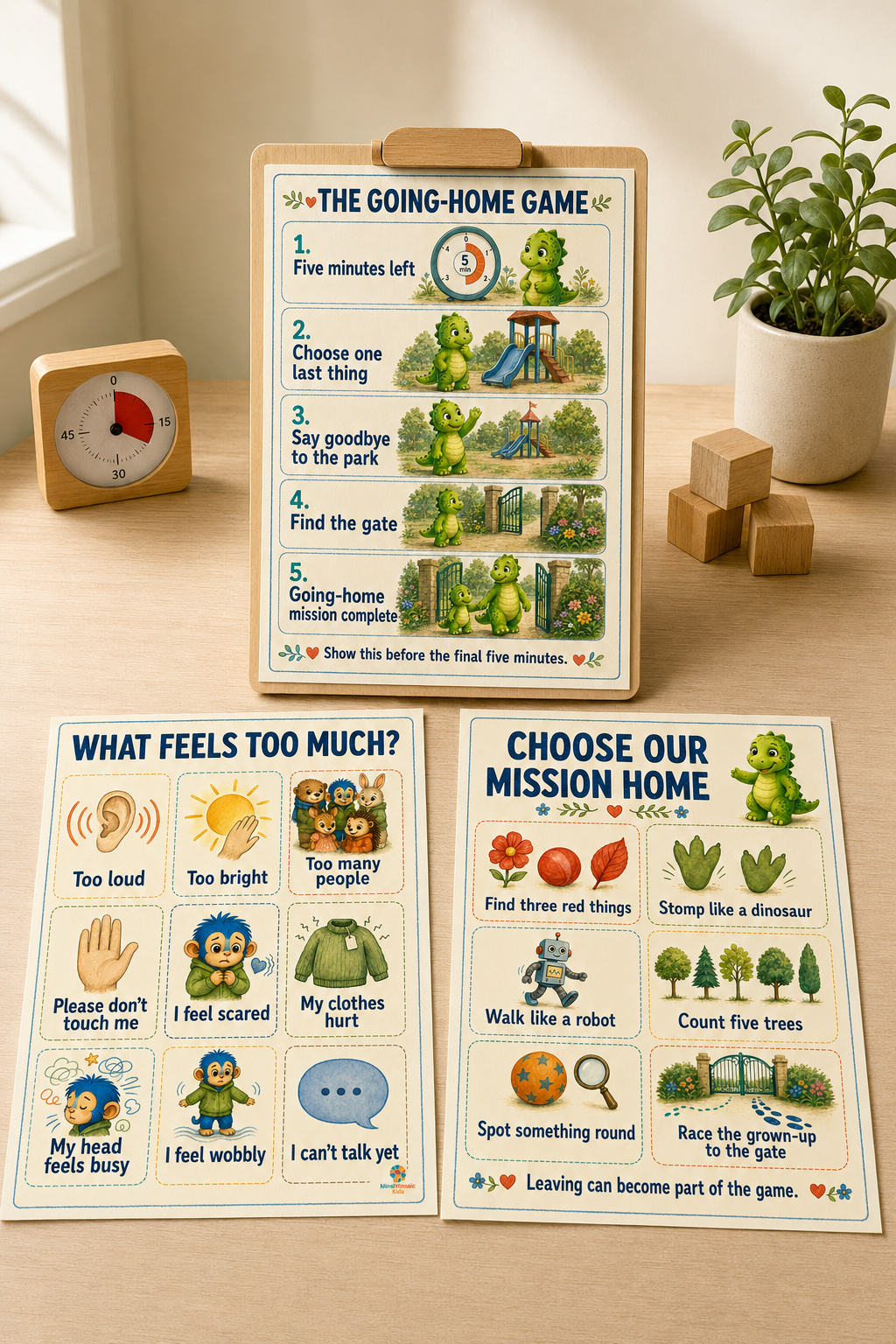 Preview of The Going-Home Game: Leaving-the-Park Kit