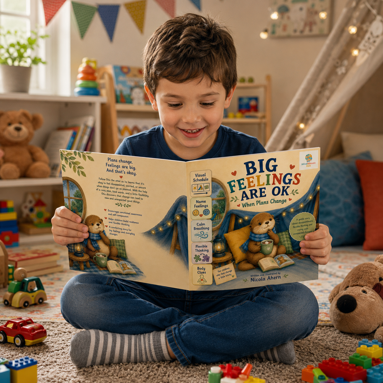 When Plans Change cover - a when plans change kids book about coping with changed plans autism.