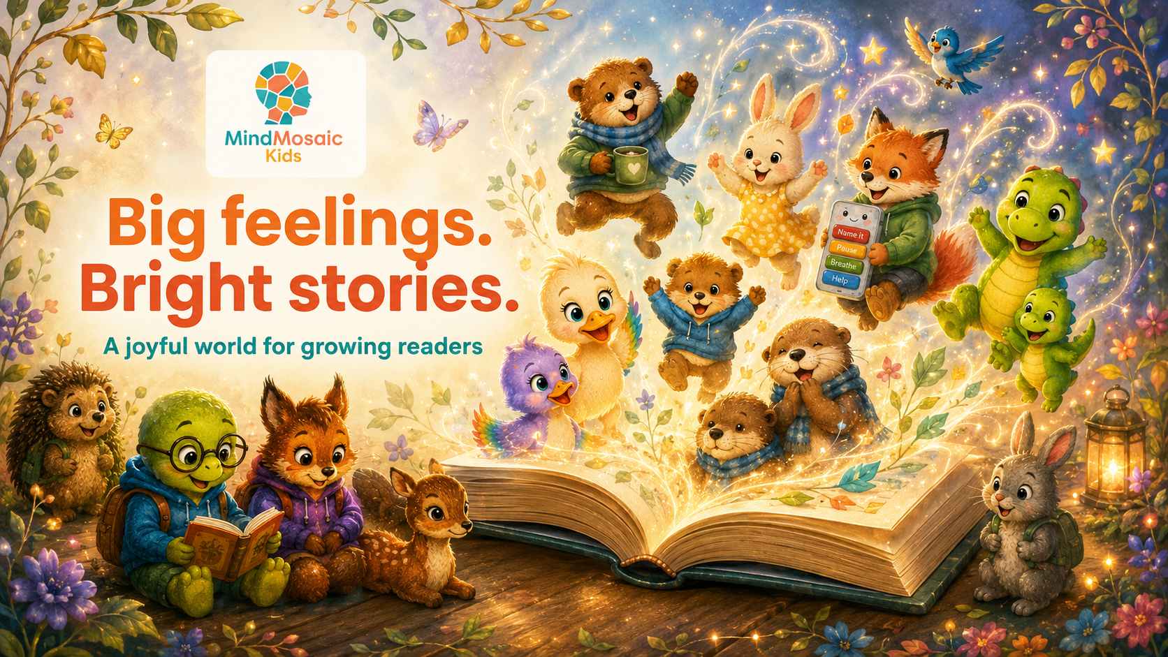 MindMosaic Kids - Big feelings. Bright stories.